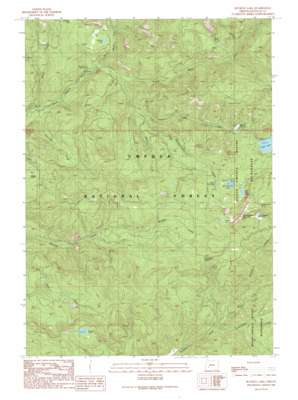 Buckeye Lake USGS topographic map 43122a5