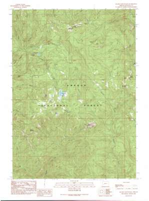 Quartz Mountain USGS topographic map 43122b6