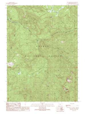 Taft Mountain USGS topographic map 43122b7