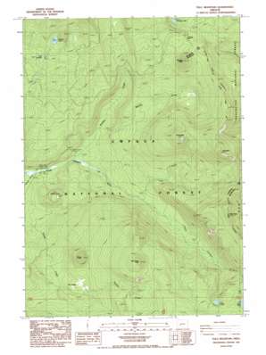 Tolo Mountain USGS topographic map 43122c1