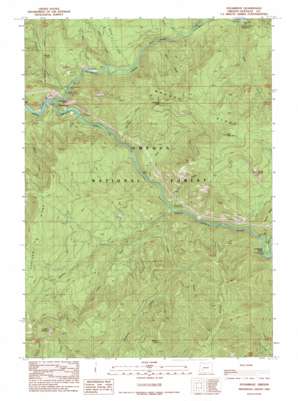 Steamboat topo map