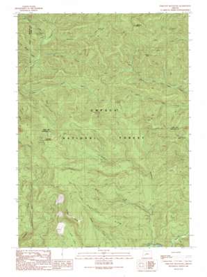 Chilcoot Mountain topo map