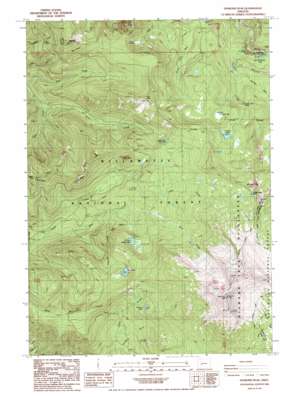 Diamond Peak USGS topographic map 43122e2