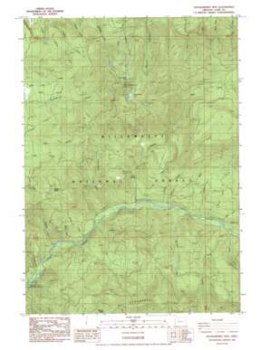 Huckleberry Mountain USGS topographic map 43122g3