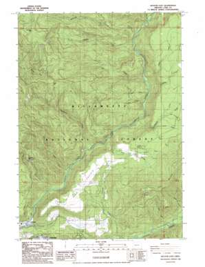 Westfir East USGS topographic map 43122g4