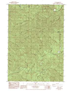 Clay Creek USGS topographic map 43123g5