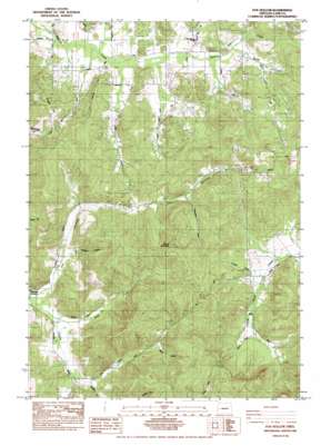 Fox Hollow USGS topographic map 43123h2