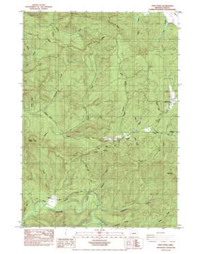 High Point topo map