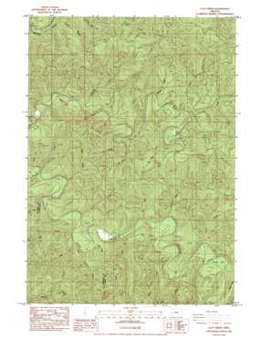 Clay Creek USGS topographic map 43123h5