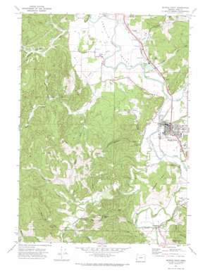 Myrtle Point USGS topographic map 43124a2