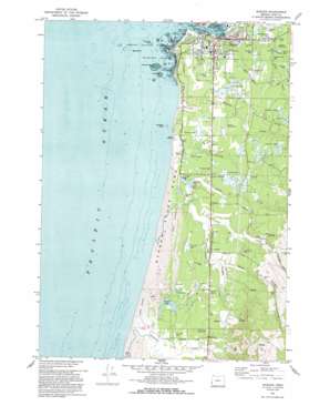 Bandon USGS topographic map 43124a4