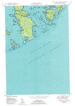 Great Wass Island USGS topographic map 44067d5