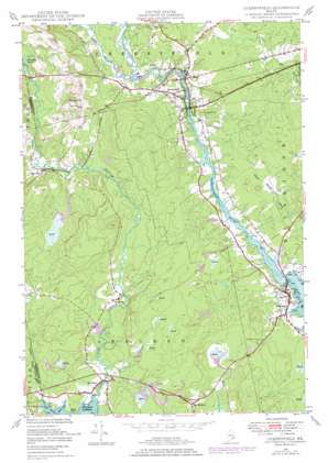 Cherryfield USGS topographic map 44067e8