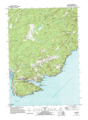 Cutler USGS topographic map 44067f2