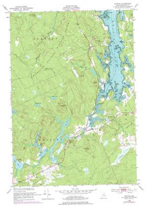 Long Lake USGS topographic map 44067g2