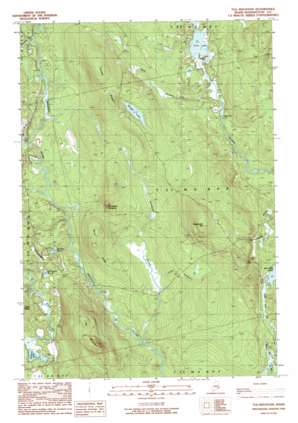 Tug Mountain USGS topographic map 44067h7