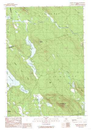 Peaked Mountain USGS topographic map 44067h8
