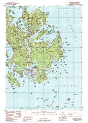 Vinalhaven USGS topographic map 44068a7