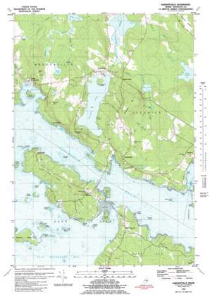 Sargentville USGS topographic map 44068c6