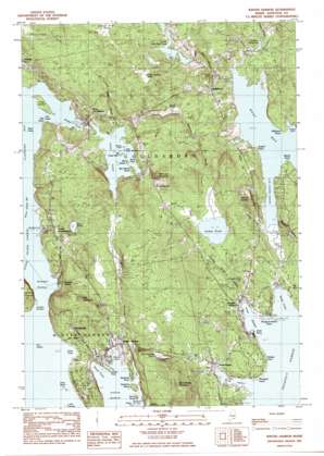 Winter Harbor USGS topographic map 44068d1