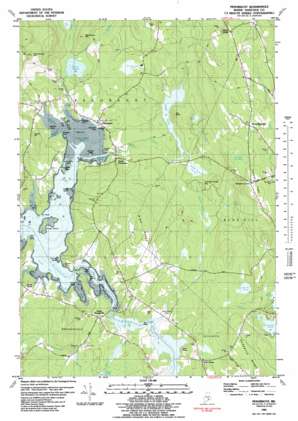 Penobscot USGS topographic map 44068d6