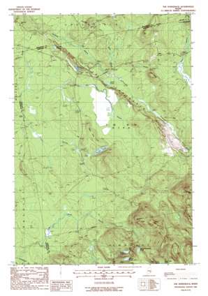 The Horseback USGS topographic map 44068h4