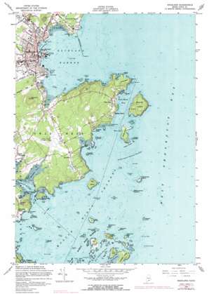 Rockland USGS topographic map 44069a1