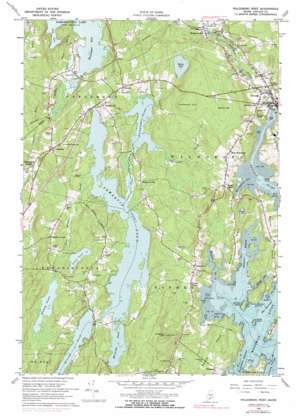 Waldoboro West USGS topographic map 44069a4