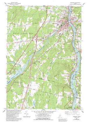 Gardiner USGS topographic map 44069b7