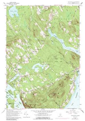 Lincolnville USGS topographic map 44069c1