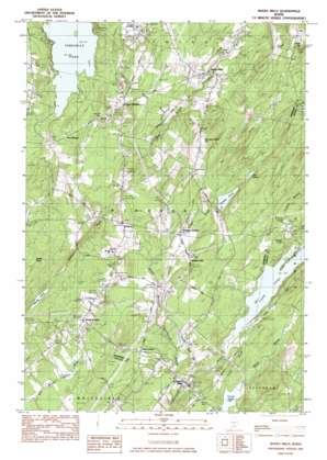 North Whitefield USGS topographic map 44069c5