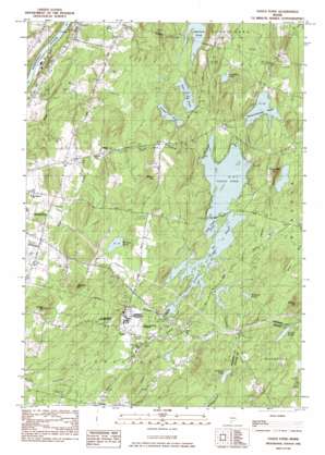 Togus Pond USGS topographic map 44069c6