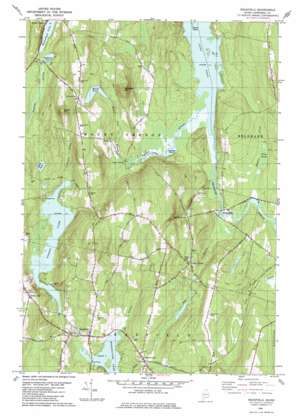 Readfield USGS topographic map 44069d8