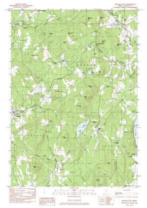 Skowhegan USGS topographic map 44069e1