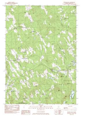 Brooks West USGS topographic map 44069e2