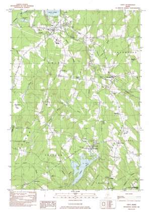 Unity USGS topographic map 44069e3