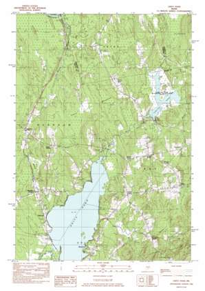 Unity Pond USGS topographic map 44069f3