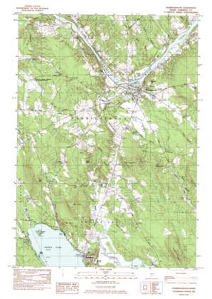 Norridgewock USGS topographic map 44069f7