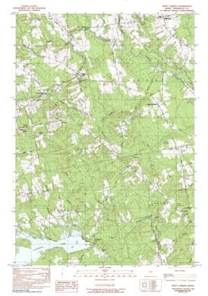 West Corinth USGS topographic map 44069h1