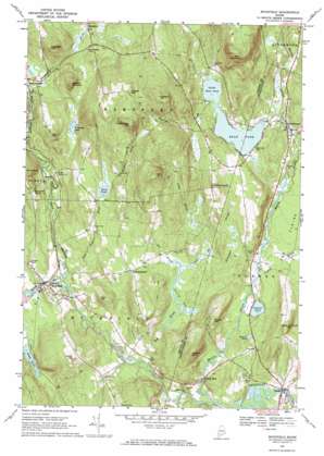 Buckfield USGS topographic map 44070c3