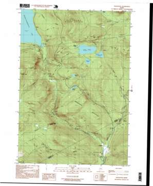 Houghton topo map