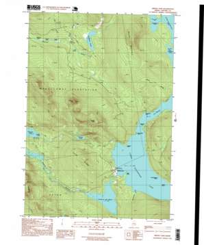 Middle Dam topo map