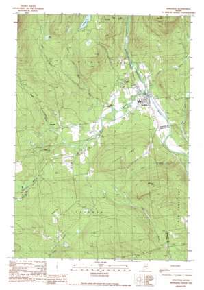 Kingfield USGS topographic map 44070h2