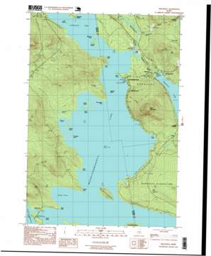 Oquossoc USGS topographic map 44070h7