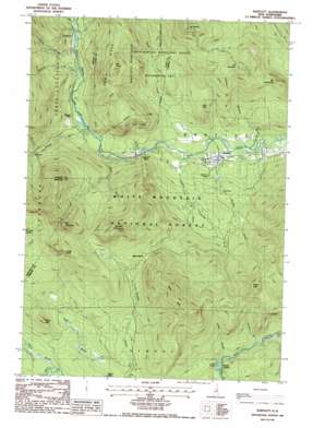 Bartlett USGS topographic map 44071a3