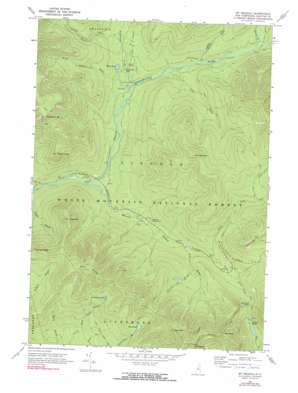 Mount Osceola topo map