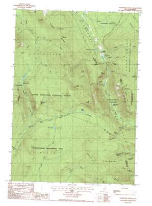 Crawford Notch topo map