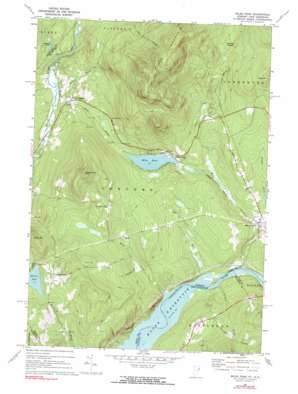 Miles Pond USGS topographic map 44071d7