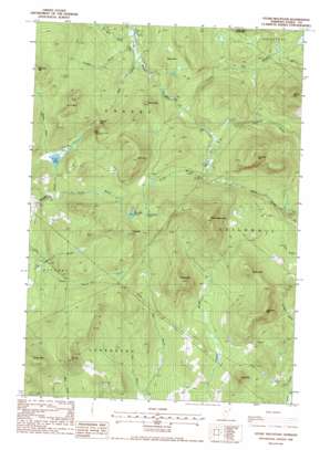 Stone Mountain USGS topographic map 44071e6