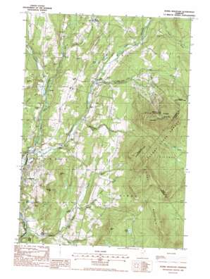Burke Mountain USGS topographic map 44071e8